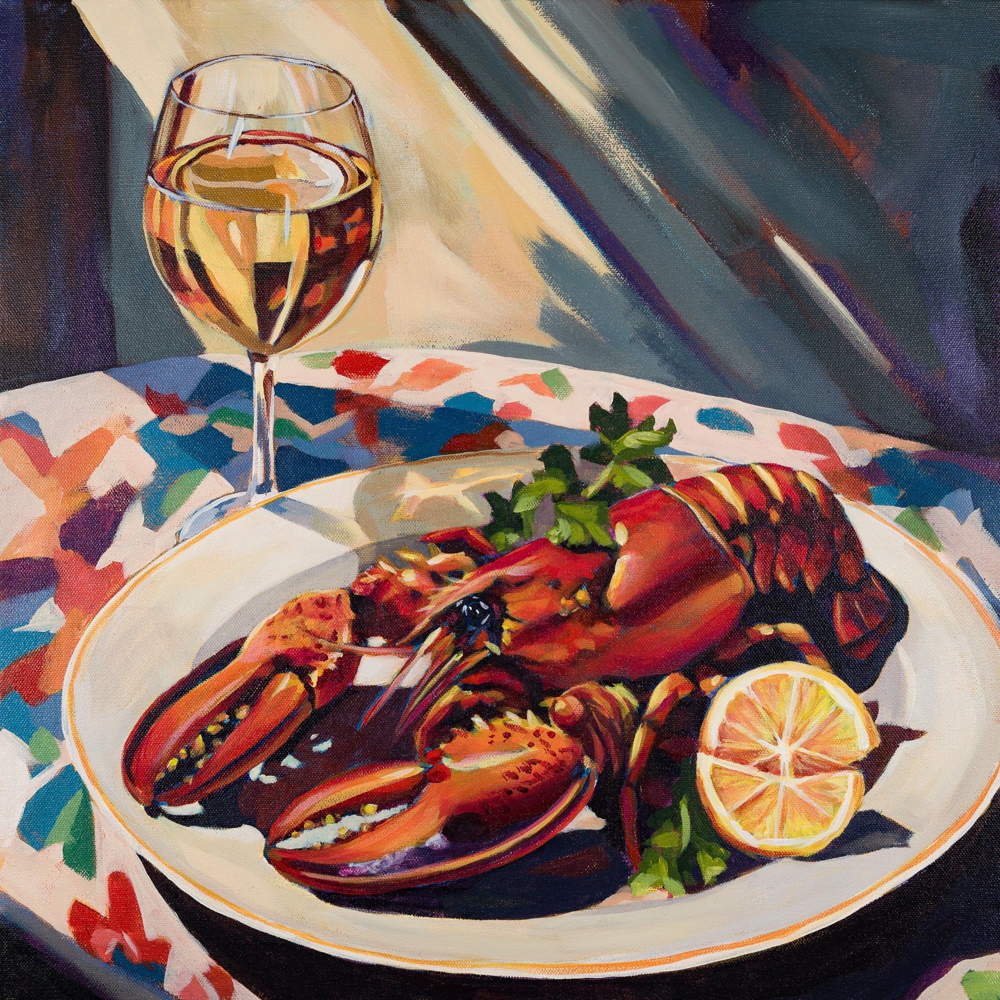 Impressionistic Acrylic Paintings on Stretched Canvas – Bkgallerys