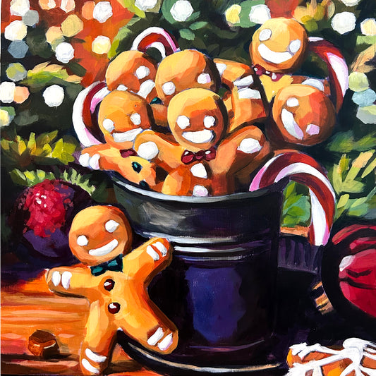 GINGERBREAD MAN | SOLD. Can be recreated by request