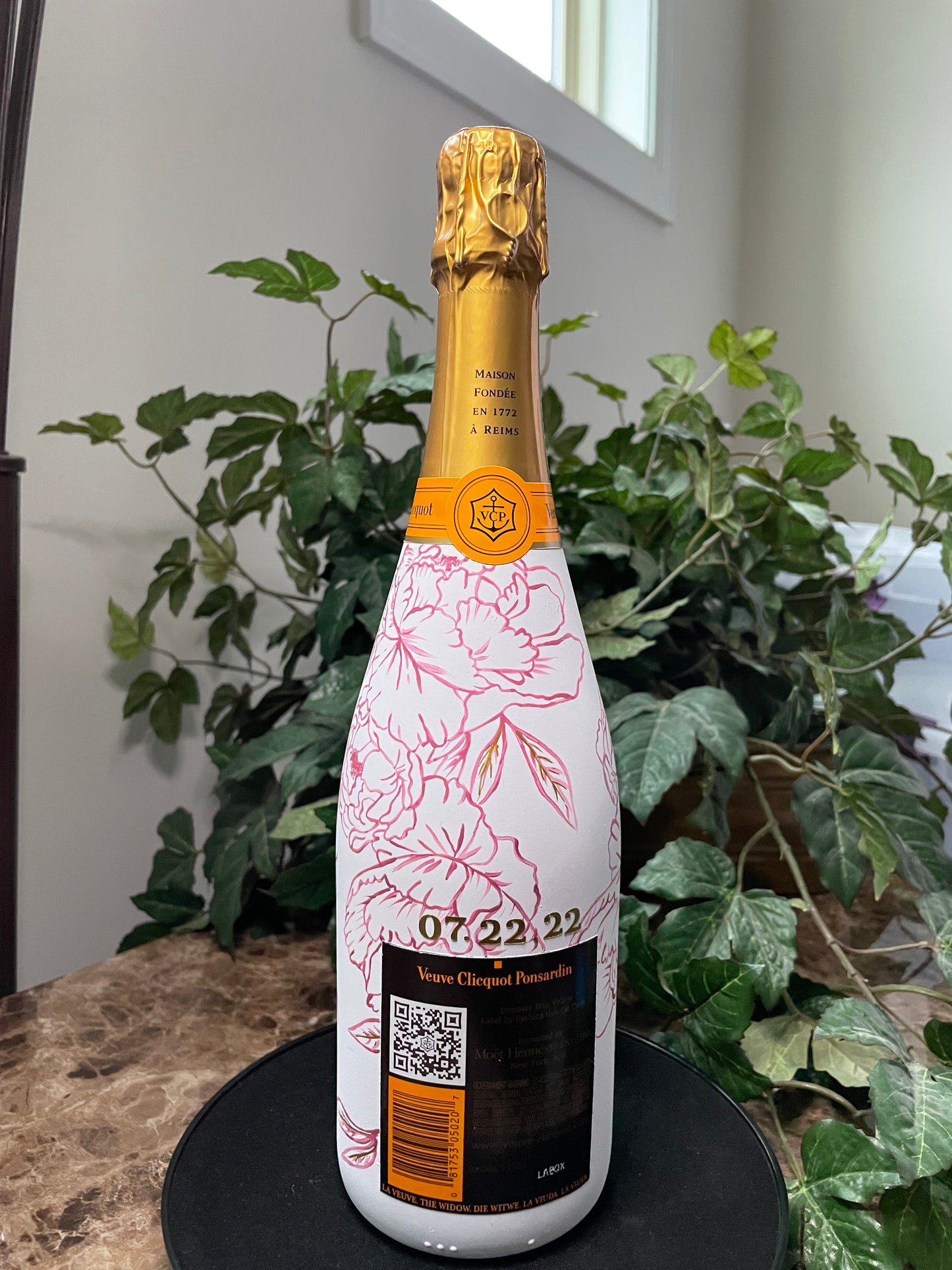 Custom Florals Bottle