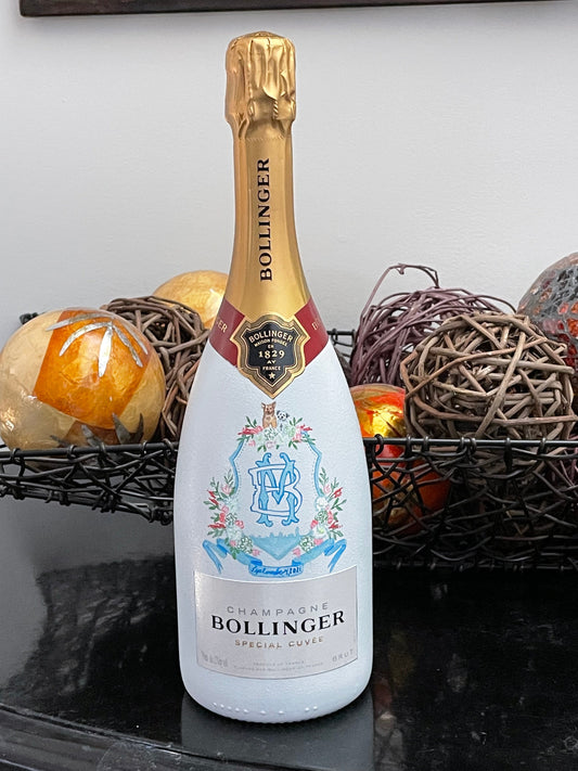 Monogram Initial Custom Bottle