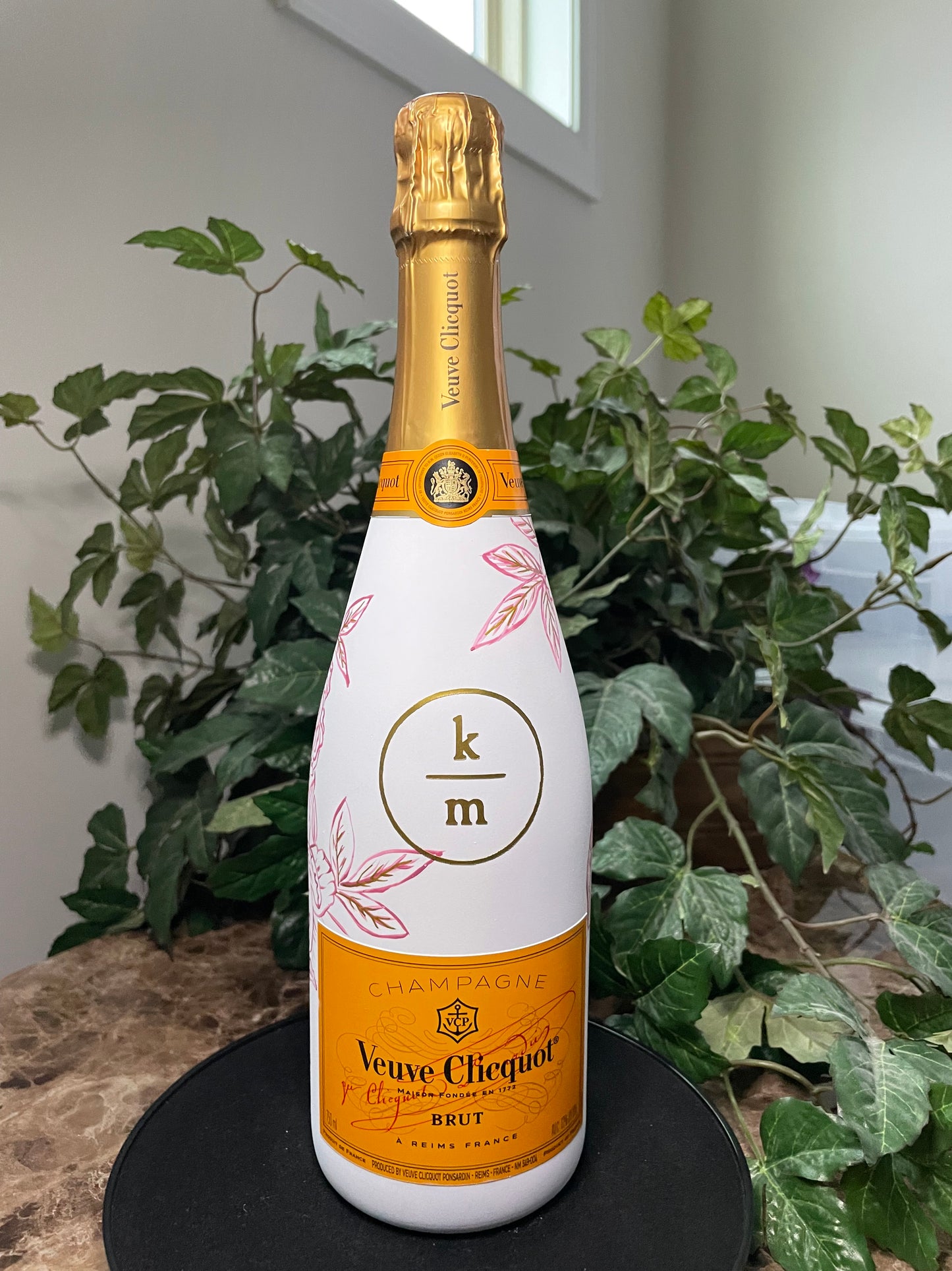 Custom Florals Bottle