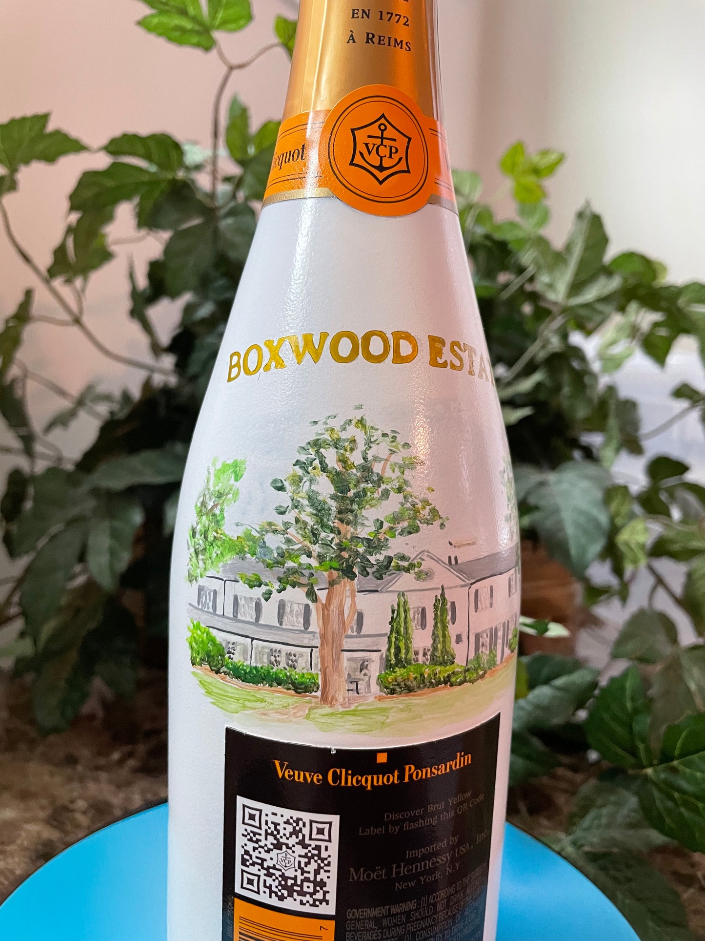 Wedding Venue Custom Bottle