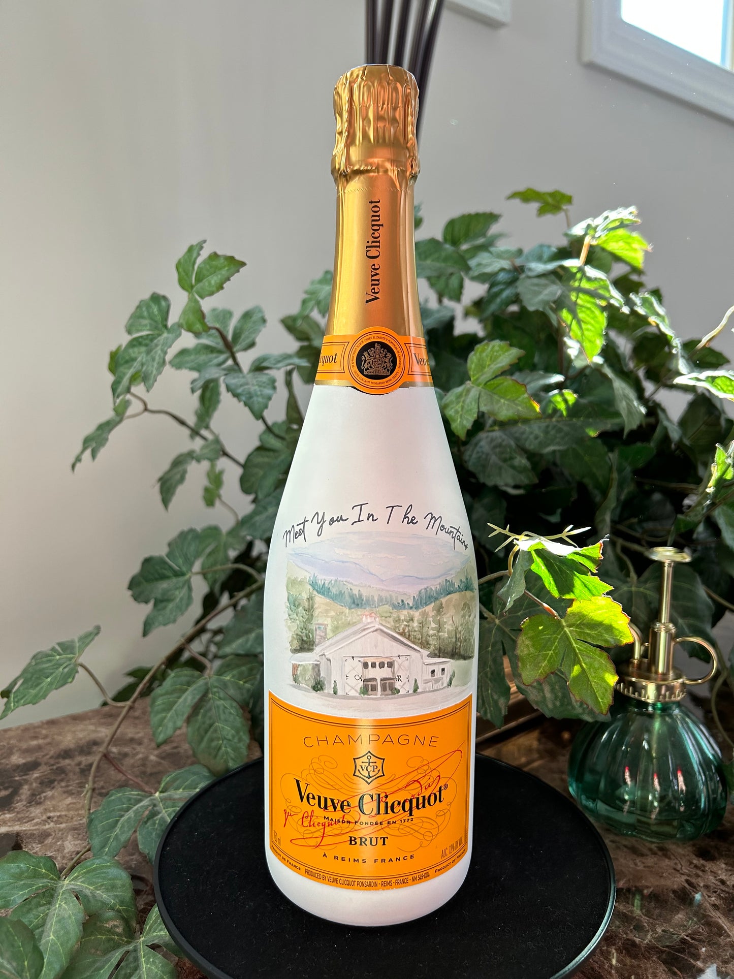 Wedding Venue Custom Bottle