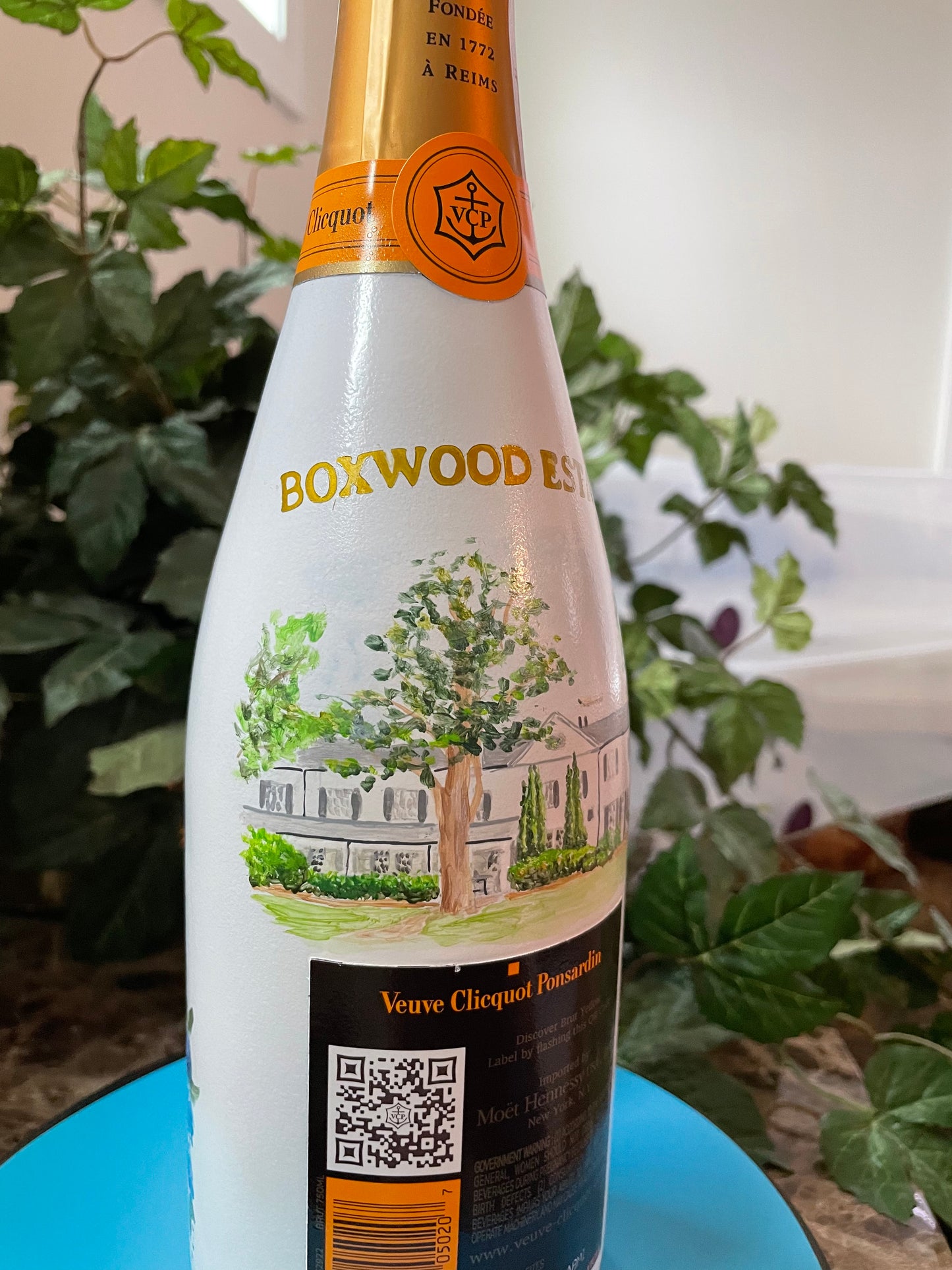 Wedding Venue Custom Bottle