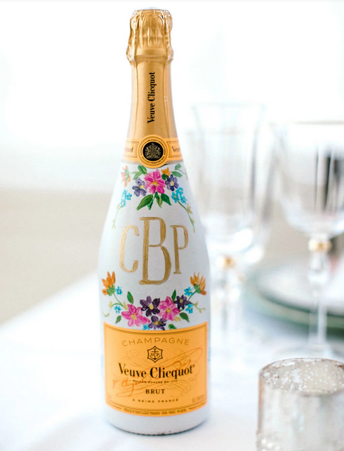 Monogram Initial Custom Bottle