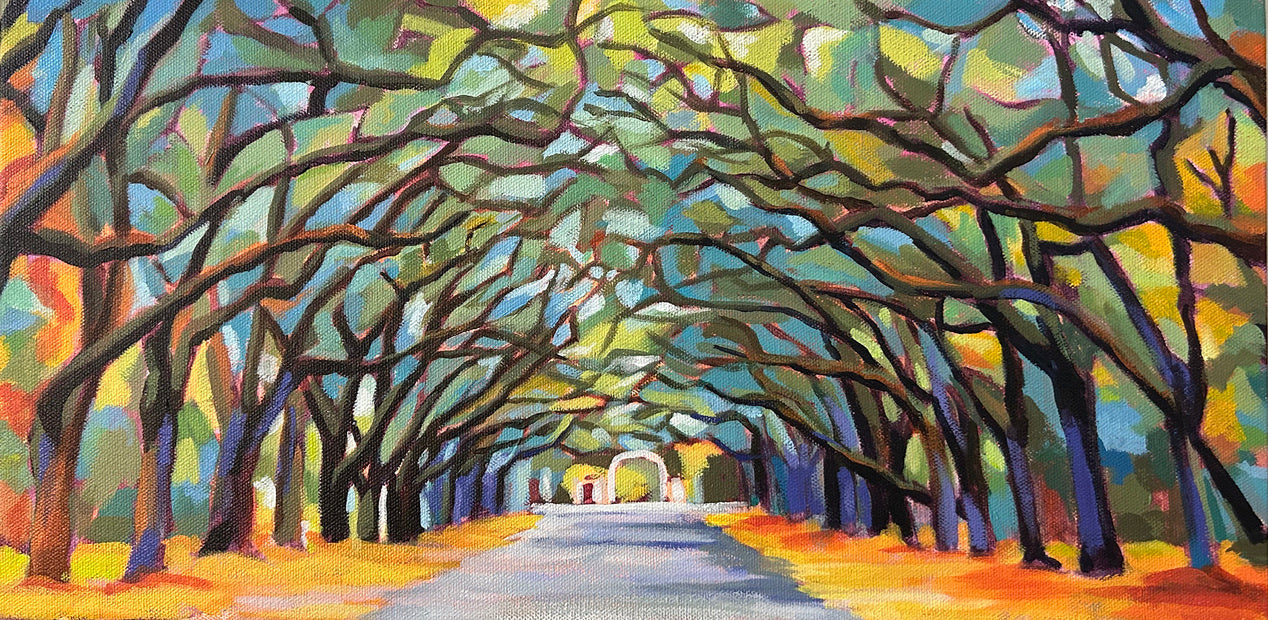 ART PRINT ON WOOD BLOCK 6x12"