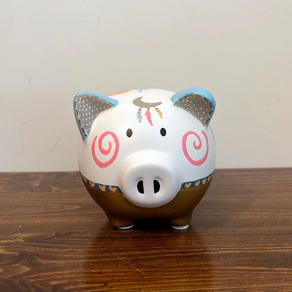 Personalized BOHO Design Piggy Bank