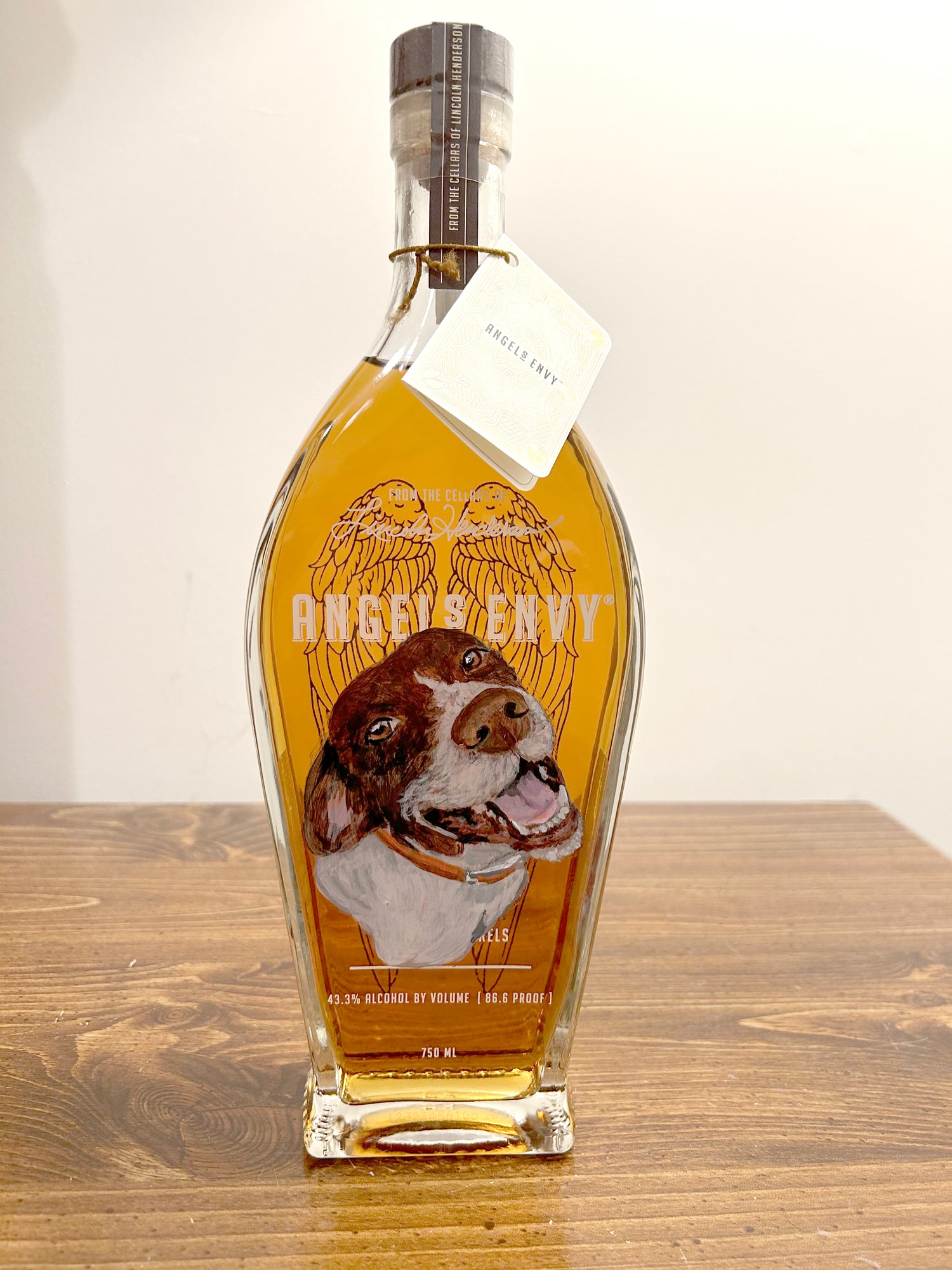 HAND PAINTED WHISKEY/BOURBON