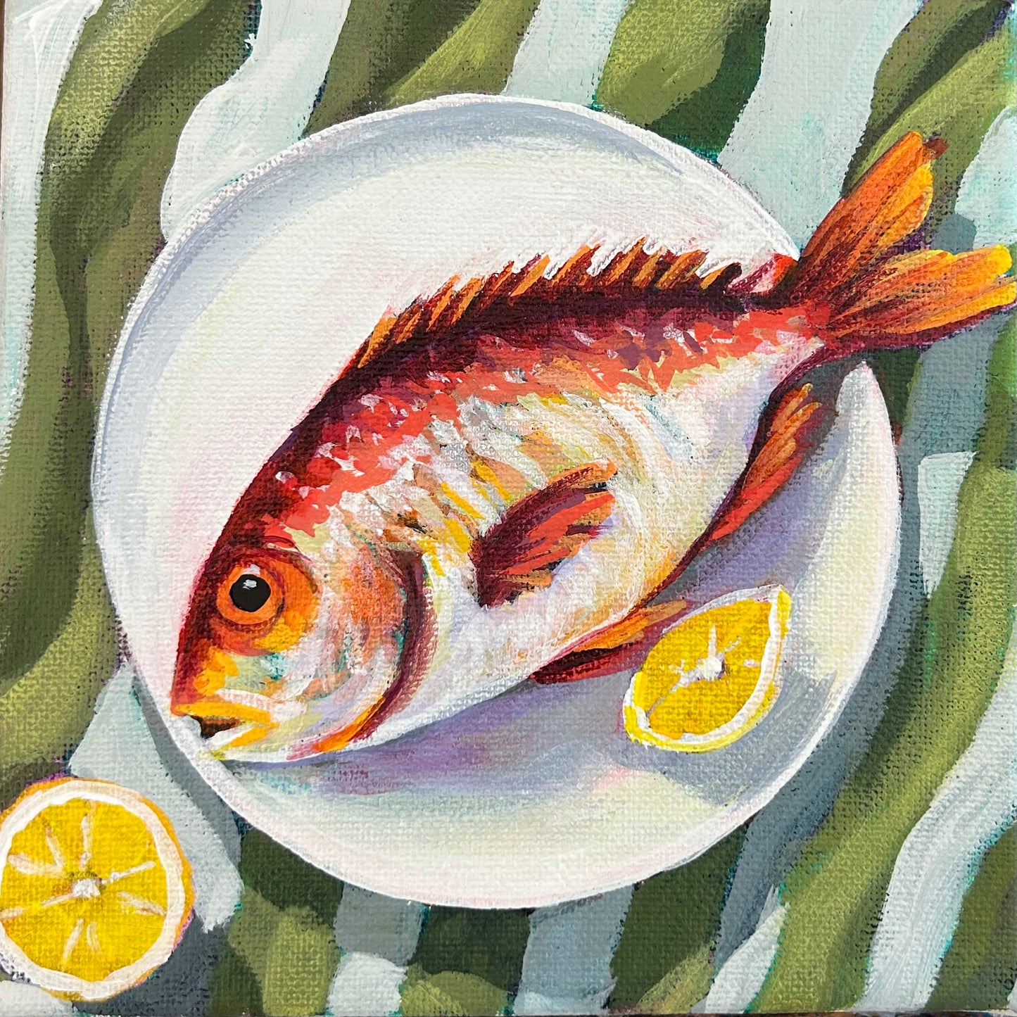 FOUR SMALL PLATES