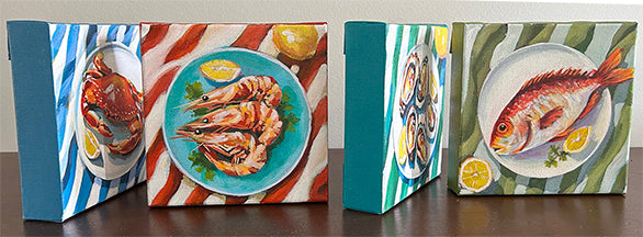 FOUR SMALL PLATES