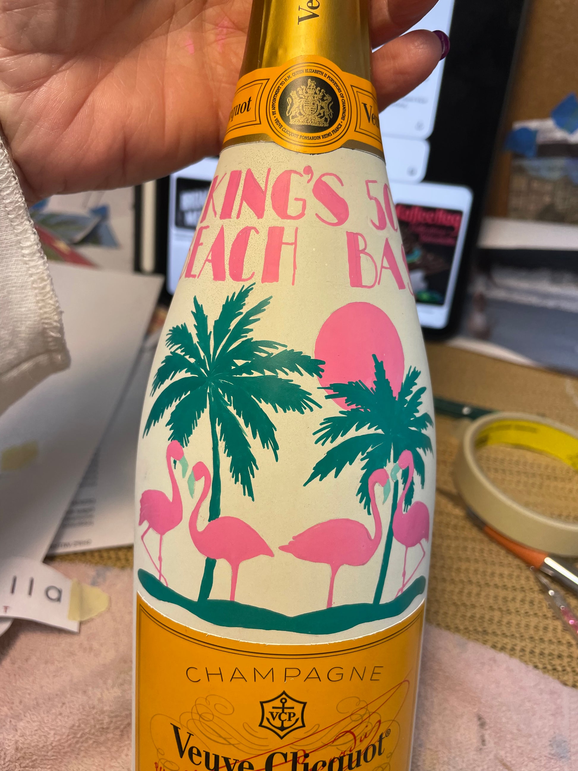 Custom Bottle Painting Service (Local pickup only) – Maker / Scholar