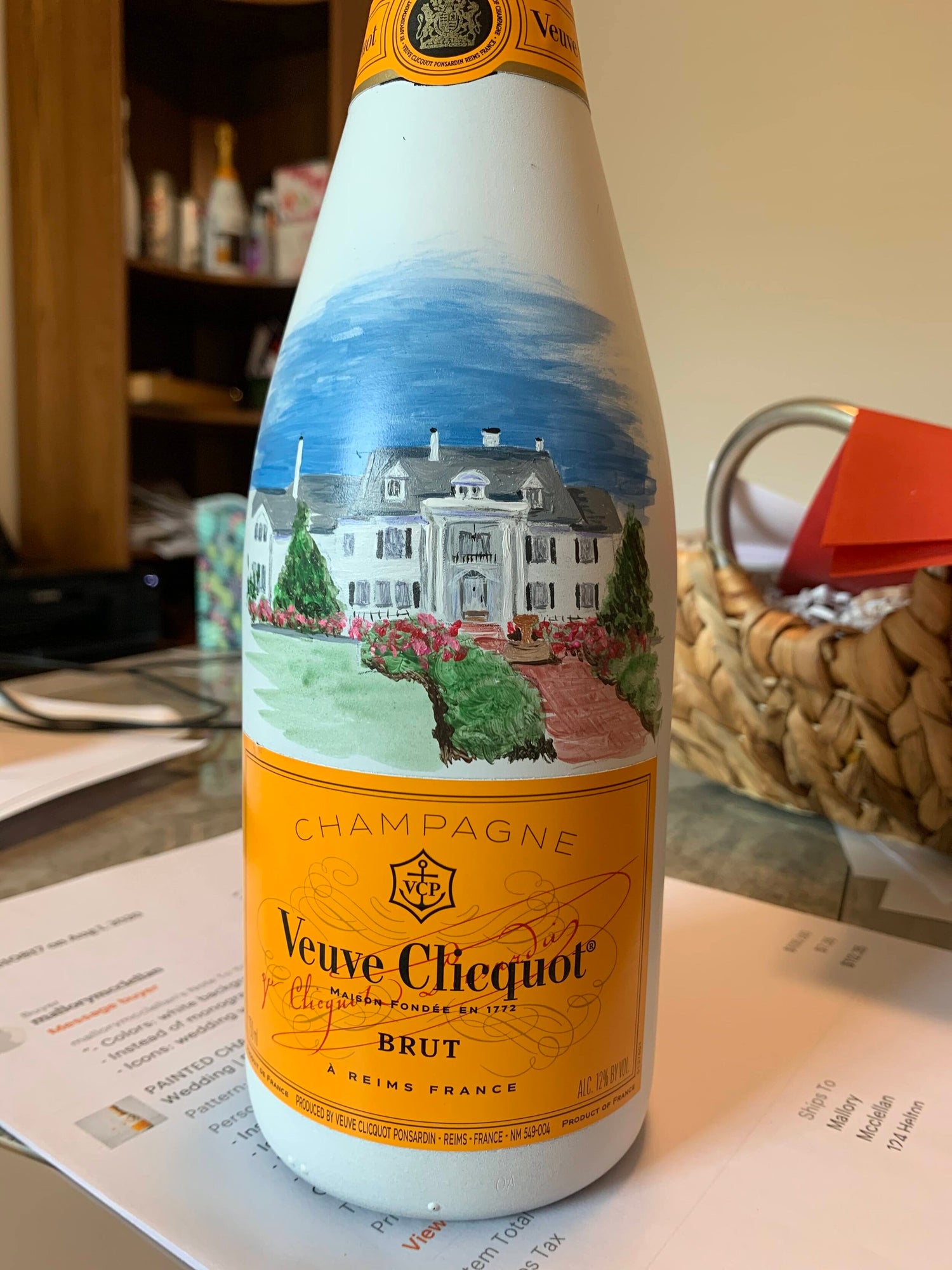 Custom Painted Bottles